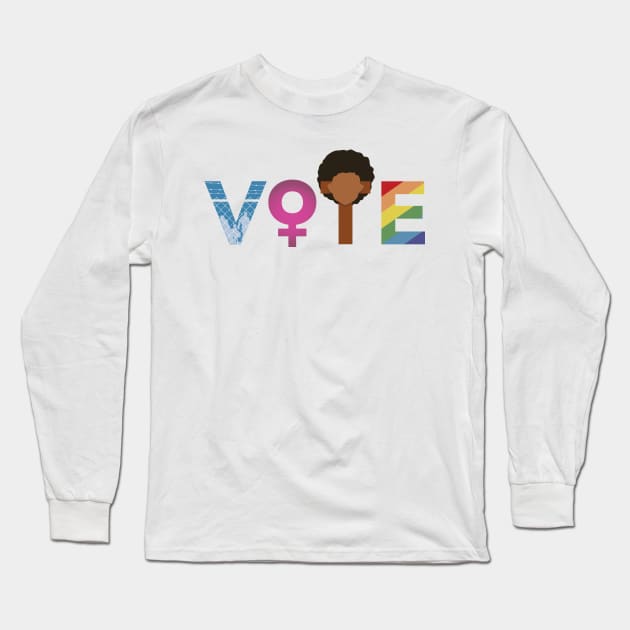 VOTE Long Sleeve T-Shirt by Paper and Simple